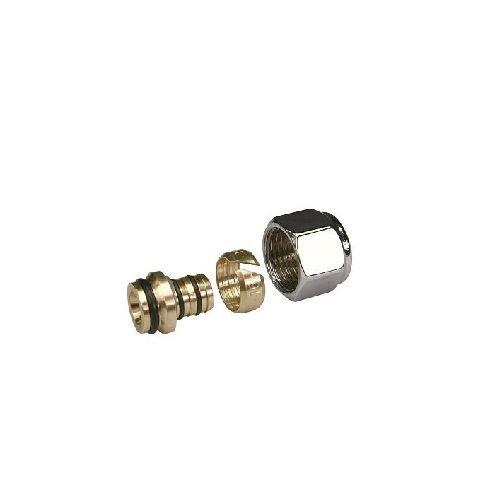 Евроконус (евро гайка) VARIO TERM 16 x 2.0 - 3/4"", хромированный