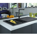 FRANKE URBAN UBG 611-100 stone composite (granite) sink, stone gray