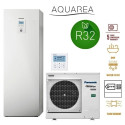 New generation air-water heat pump 9 kW PANASONIC with integrated 185 l boiler, single-phase.