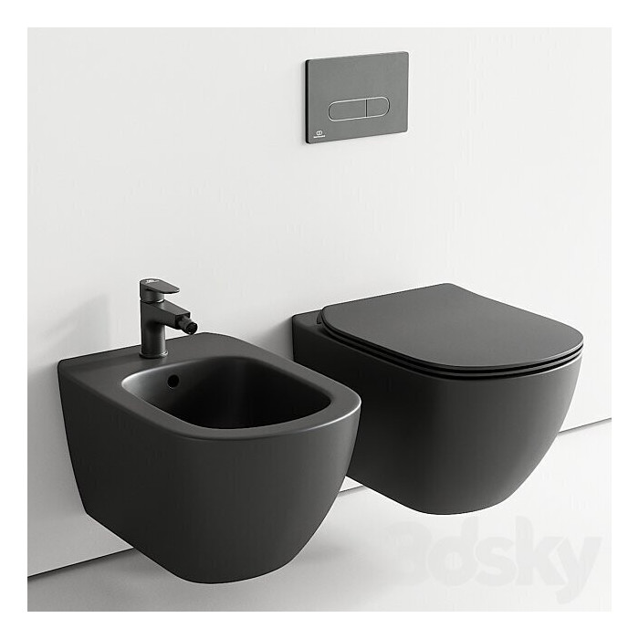 Hanging bidet IDEAL STANDARD Tesi