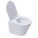 Встраиваемые комплекты рам GROHE Rapid SL 4 в 1 с белой кнопкой унитаза SAT Infinitio Compact Rimless