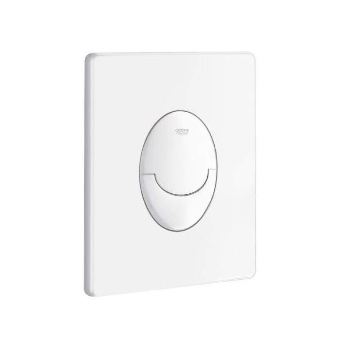 GROHE Rapid SL concealed frame set 4 in 1 with white button's SAT Infinitio Compact Rimless toilet