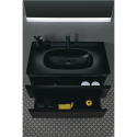 Valamu paigaldatakse IDEAL STANDARD Tesi, must matt 83 cm, T3509V3 kapile.