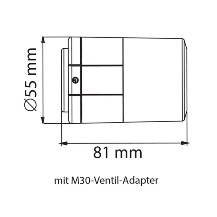 DANFOSS Eco™ Bluetooth radiator thermostat head, 014G1001