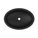 Sink-bowl IDEAL STANDARD Strada O 60 x 42 cm, black - hair clip
