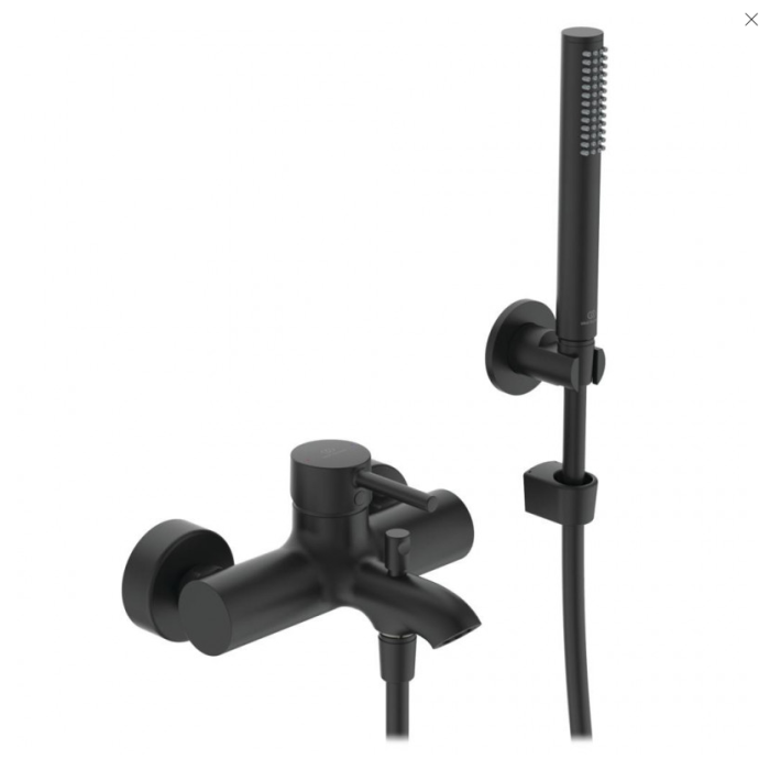 Vannitoa segisti komplektid IDEAL STANDARD Cerline, must-matt, BC270XG