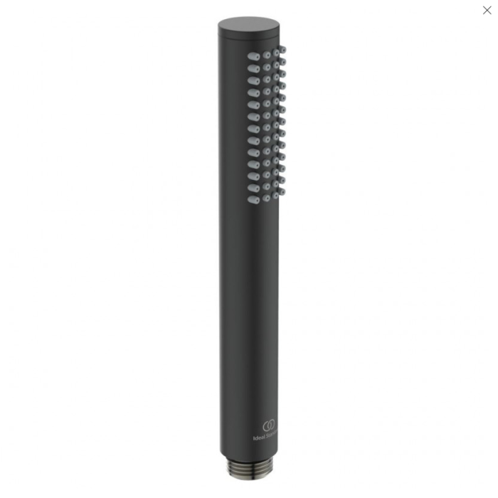 Potikendiline termostaatiline dušisüsteem IDEALUS STANDARD Ceratherm 100, 300 mm juhtpeaga, must matt, A7573XG