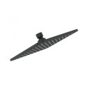 Built-in thermostatic shower system IDEAL STANDARD Ceratherm C100, with a 200 mm case head, matte black, KCT20XG
