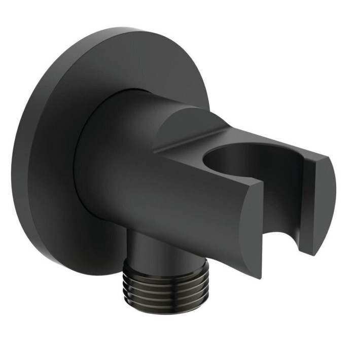 Potitermostaatiline dušisüsteem IDEALNE STANDARD Ceratherm C100, 200 mm juhtkapp, must matt, KCT20XG