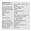 4-way mixing valve LK ARMATUR LK841 DN 32 Kvs 15