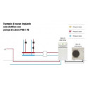 Air-water heat pump 16 kW BAXI PBS-i 16 MR E FS2 with integrated 180 l boiler, single