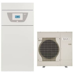 Küttesüsteem õhk - vesi 11 kW BAXI PBS-i 11 TR E FS2 koos integreeritud 180 l boileriga, kolmes faasis