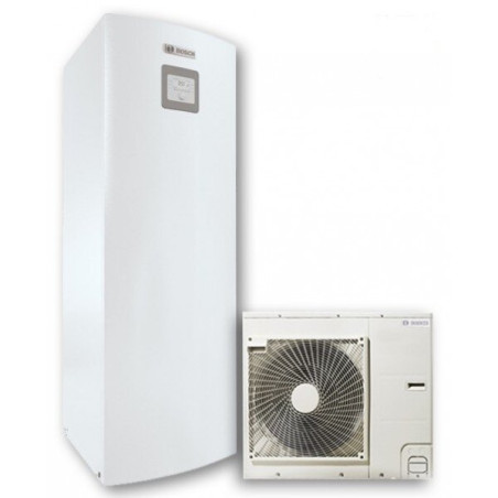 Küttesüsteem õhk - vesi 4 kW BOSCH 3000 AWS ODU 4 kW 190 l mahutiga, 9 kW tenni, ühefaasiline