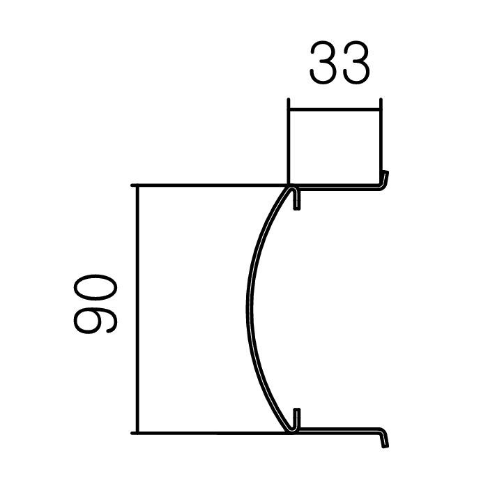 Rack for TERMA Simple towel dryer (Available in various colors)