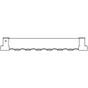 Rack for TERMA Simple towel dryer (Available in various colors)