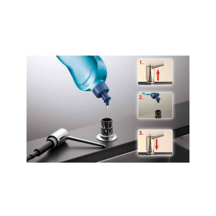 FRANKE Comfort dispensers, chrome / onyx (black)