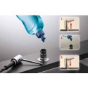 FRANKE Comfort dispensers, chrome / men's gray
