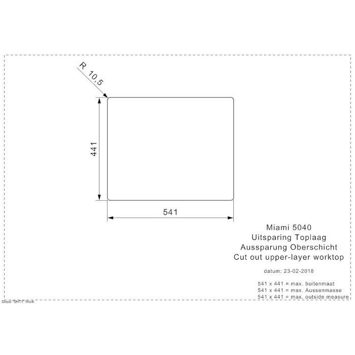 REGINOX Miami 50 copper L sink, R30738