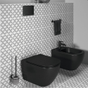 Bidet mixer IDEAL STANDARD Cerafine O, black-matt, BC705XG