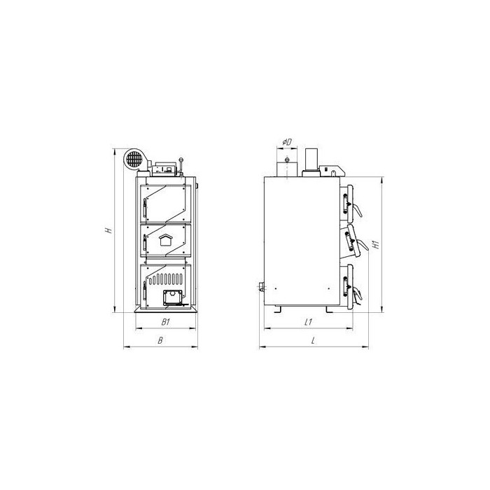 Küttesüsteem TERMEK Duo Uni 12 kW