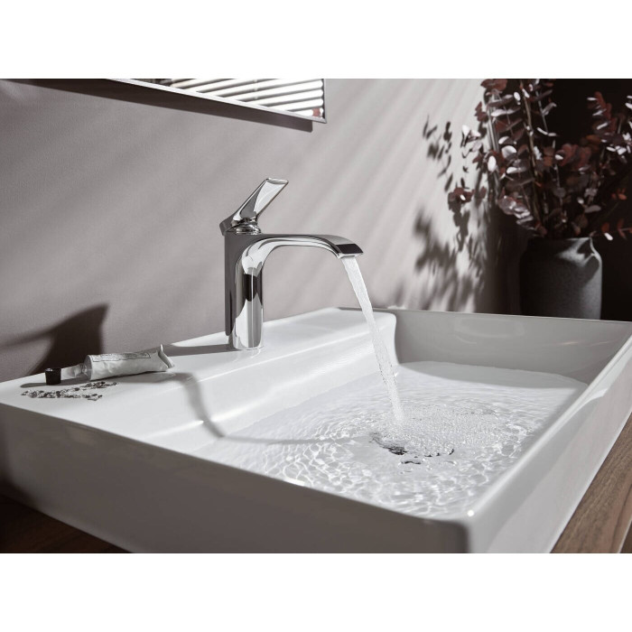 Washbasin mixer with pop-up waste HANSGROHE Vivenis 110, 75020000