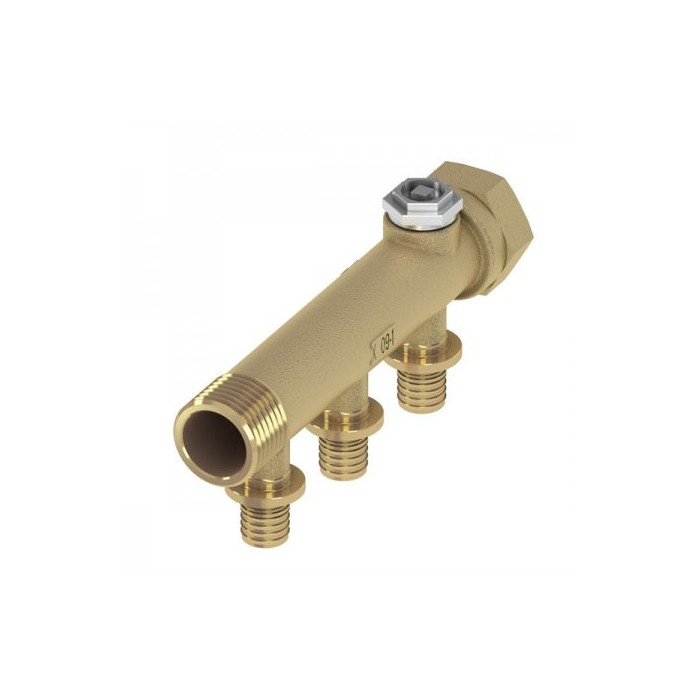 TECE flex brass 3 branches x 16 water collector