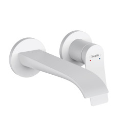 Встраиваемый смеситель для раковины HANSGROHE Vivenis белый-матовый 19,2 см, 75050700