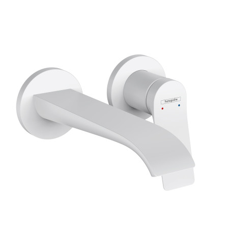 Встраиваемый смеситель для раковины HANSGROHE Vivenis белый-матовый 19,2 см, 75050700