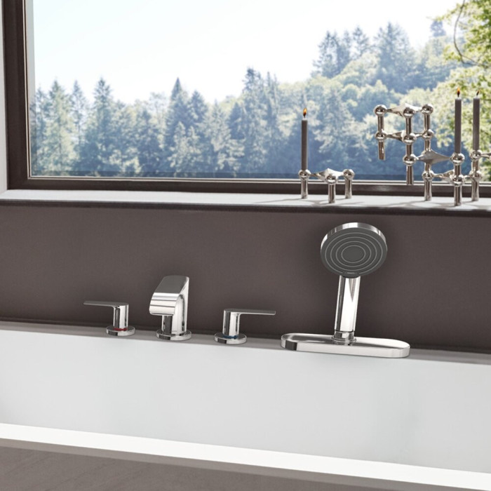 Смеситель для ванной HANSGROHE Vivenis хромированный, 75444000