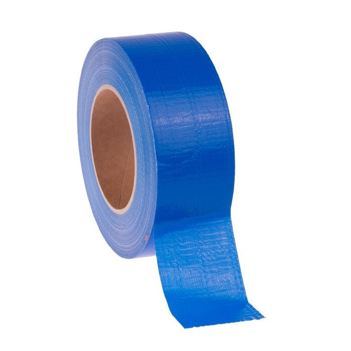 Kleepuv armeeritud lint 50 mm x 50 m, sinine