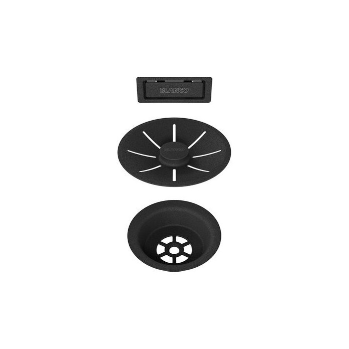 BLANCO InFino filling set, black-matt, 239975