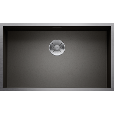BLANCO Zerox 700-U stainless steel sink, Dark steel
