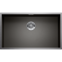 BLANCO Zerox 700-U stainless steel sink, Dark steel