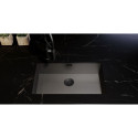 Roostevaba terasest kraanikauss BLANCO Zerox 700-U, Tume teras