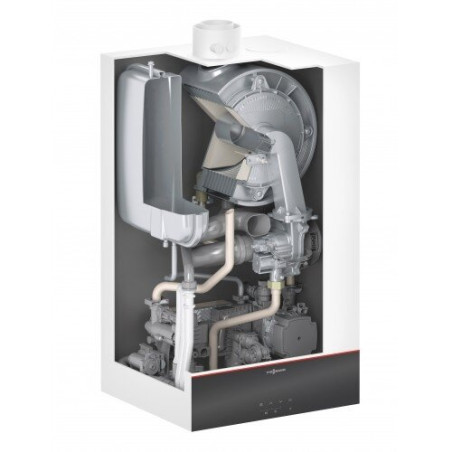 Gaasikondensatsioonikatel VIESSMANN Vitodens 100-W, 3.2-25.0 kW Kombi koos kohese sooja vee tootmisega, Z022866