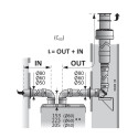 Gas condensing boiler ITALTHERM City Class 25 K with instant water heating