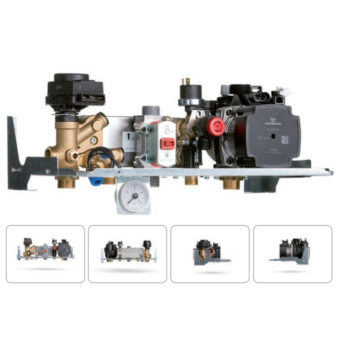 Газовый конденсационный котел ITALTHERM City Class 25 K с мгновенным приготовлением воды