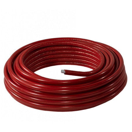 Kihiline toru soojustusega (punane) HENCO PE-Xc/AL/PE-Xc RIXC 18 x 2,0 mm (50 m)