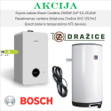 Promotional BOSCH 25 kW heating equipment sets from DRAŽICE 125 l