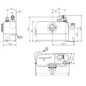 Sewage removal station - pump GRUNDFOS Sololift2 WC-1