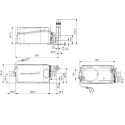 Sewage removal station - pump station GRUNDFOS Sololift2 D-2