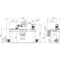 Reoveepumpamoodul - pump WILO HiSewlift 3-35