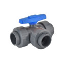 T-shaped PVC-U valve PİMTAŞ 50 mm (PN16), waterproof