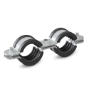 Metalliline kahekordne hoidja mürasummutusega sisuga NICZUK METALL 1/2"" (20-23 mm), M8