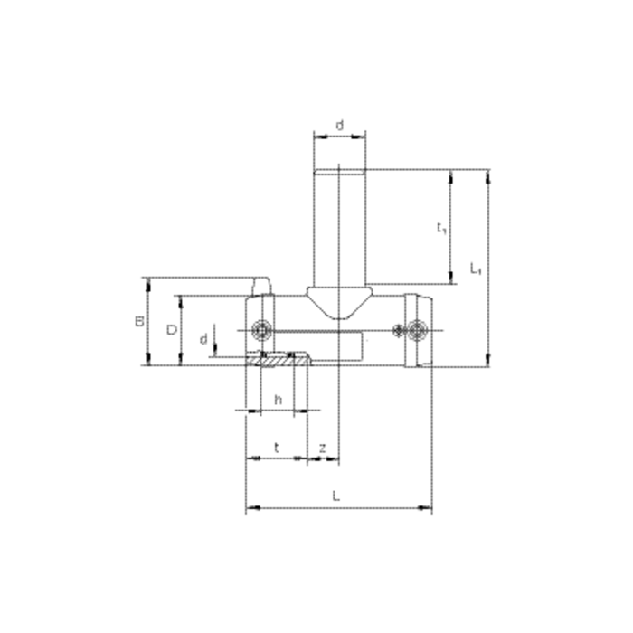 Elektra operated three-way valve FRIATEC TA 25, PN16