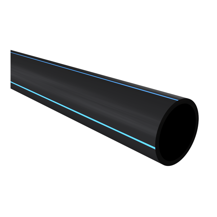 PE pressure water supply pipe HAKA PLAST 200 x 11.9 mm (3 meters)