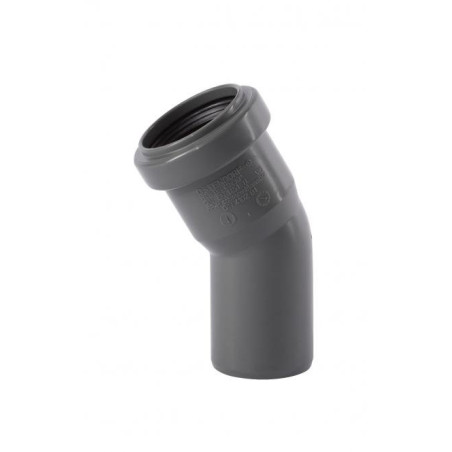 WAVIN Optima 40 x 30° gray indoor sewage elbow