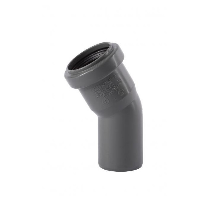 WAVIN Optima 40 x 30° gray indoor sewage elbow