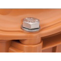 Backflow sewer valve DN 250