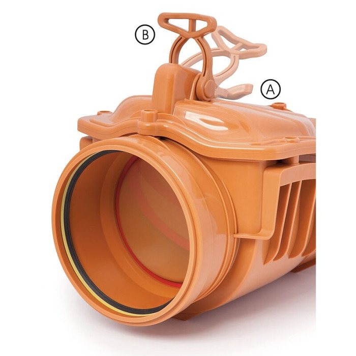 Backflow sewer valve DN 250